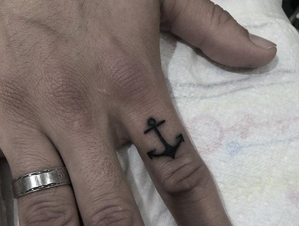 Symbolic Tattoos For Men Anchor Meaning