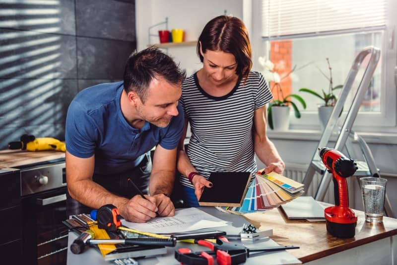 tackle a diy project to experience with your partner