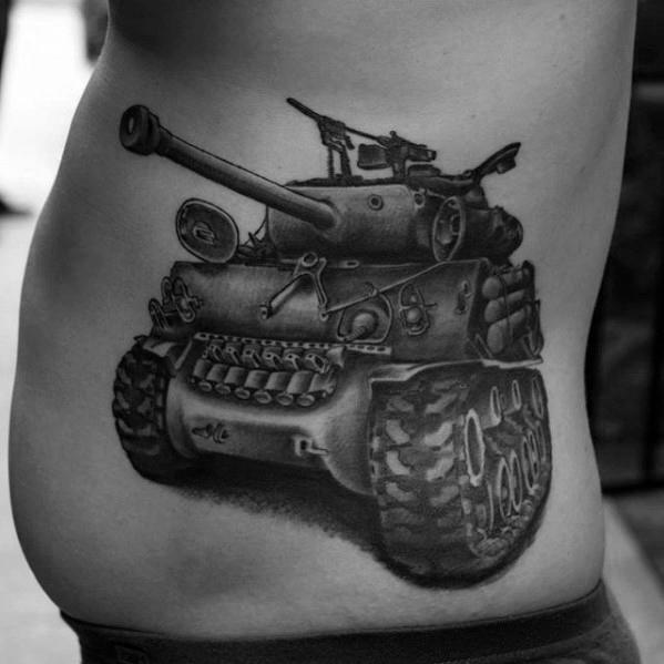 military tank tattoo designs