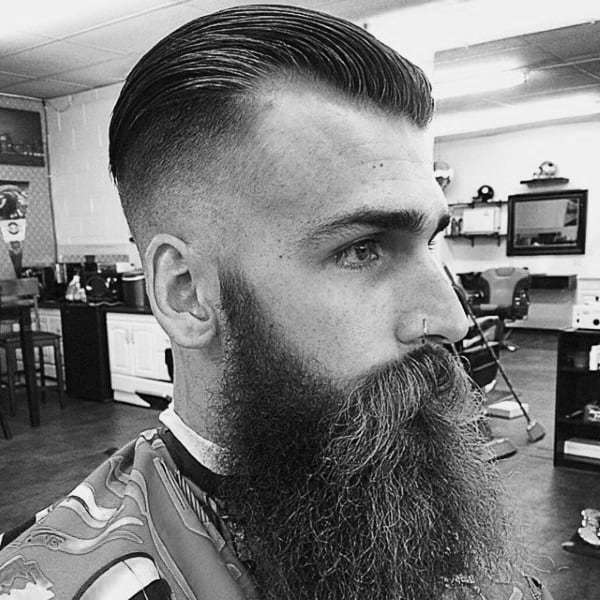 Taper Fade Hairstyle Mens