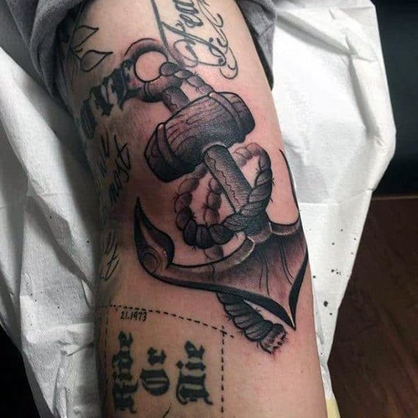 Tattoo Anchor For Men