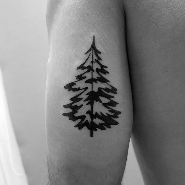Tattoo Christmas Tree Designs For Men