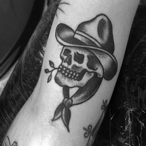 Tattoo Cowboy Hat Ideas For Guys