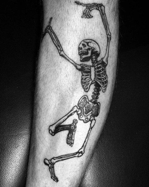 The Meaning Behind Skeleton Tattoo  TattoosWin