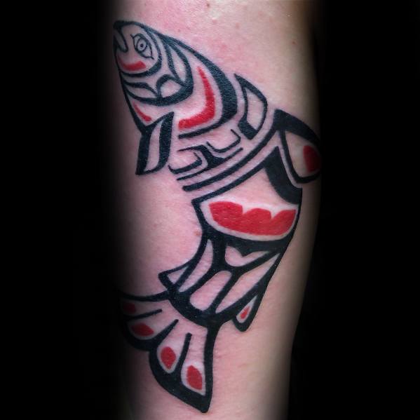 Tattoo Designs Salmon