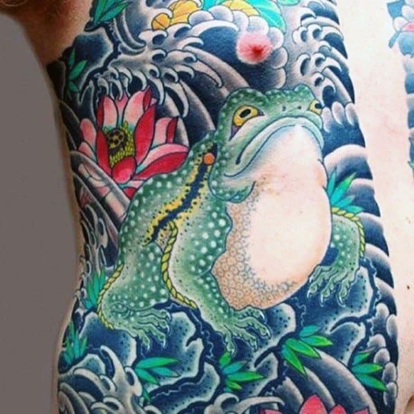 Tattoo Japanese Frog Designs For Men