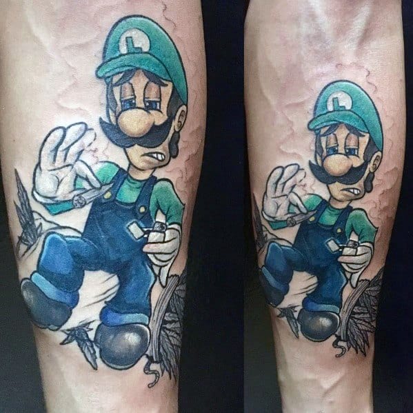 Tattoo Luigi Designs For Men