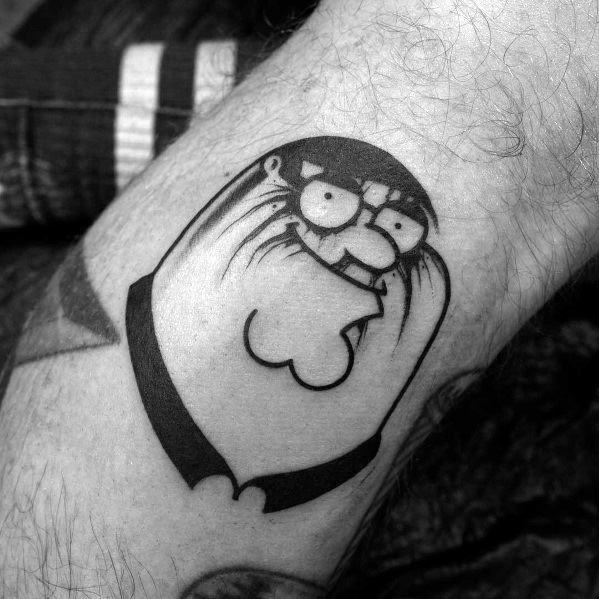 Tattoo Mens Family Guy Design