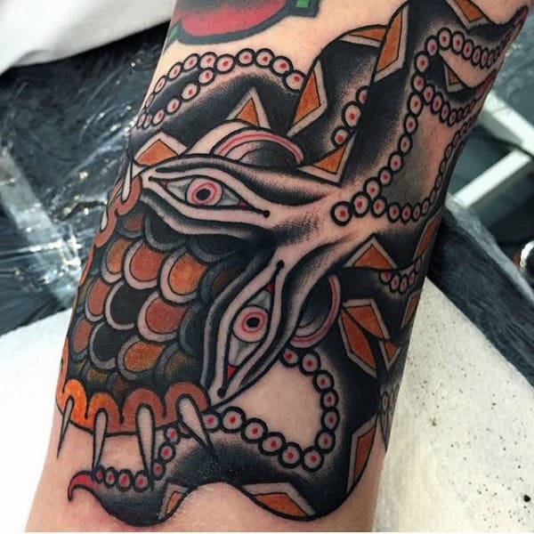 Tattoo Of Octopus For Gentlemen