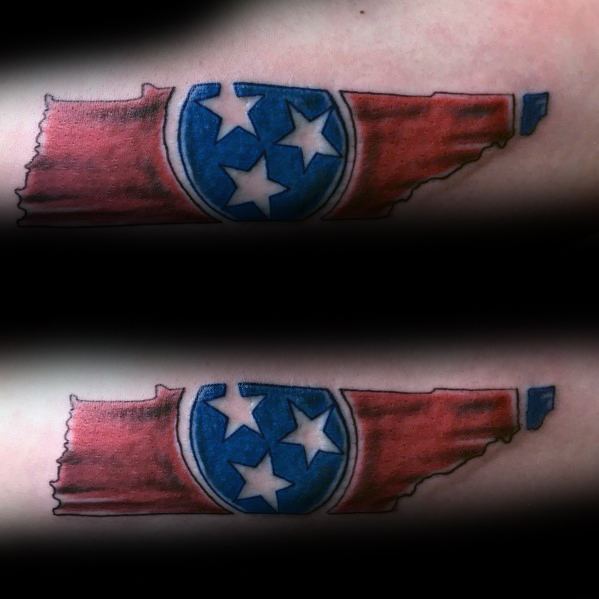 Tattoo Tennessee Flag Designs For Men