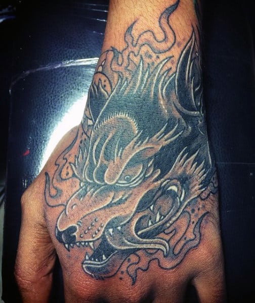 Tattoo Wolf For Men
