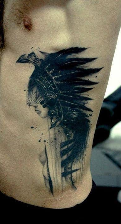Tattoos For Men On Ribs