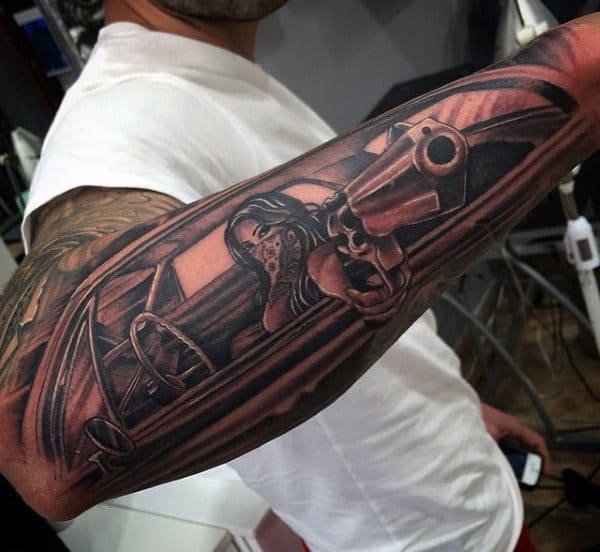 Tattoos Of Cars For Men