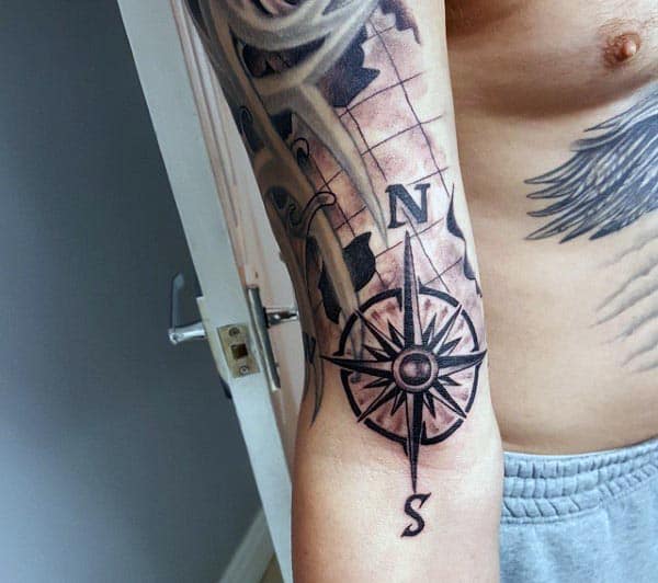 Tattoos On Inside Of Bicep For Men