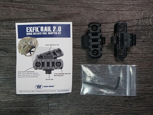 Team Wendy Exfil Rail 2 0 Quick Release Rail Adpater Kit Review