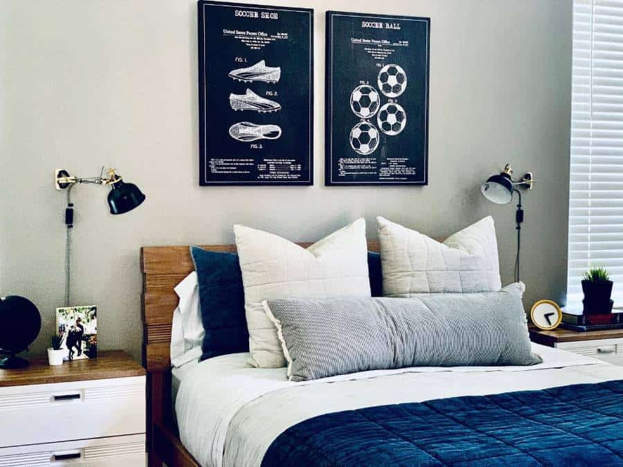 prints posters bedroom wall decor ideas
