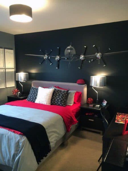 dark walls bedroom color ideas
