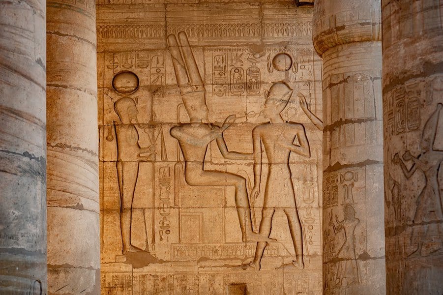 temple of Egyptian Pharaoh Ramesses II