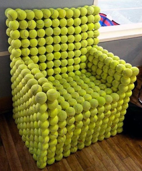 tennis ball chair