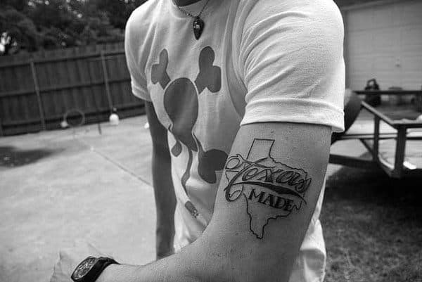 Made In Texas Armstrong Tattoo Design by Doug Armstrong  ArtWantedcom