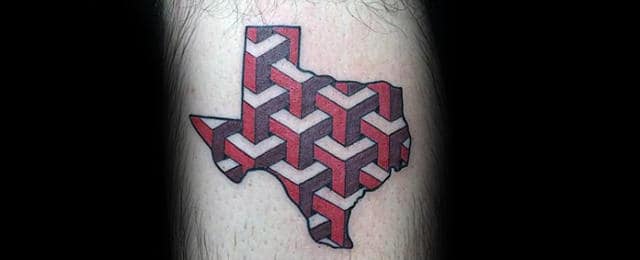 70 Texas Tattoos For Men - Lone Star State Design Ideas