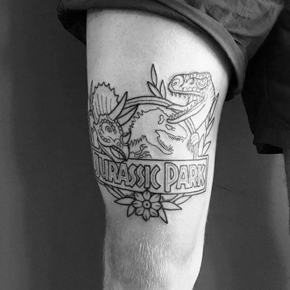 Update more than 74 jurassic park logo tattoo latest - in.cdgdbentre