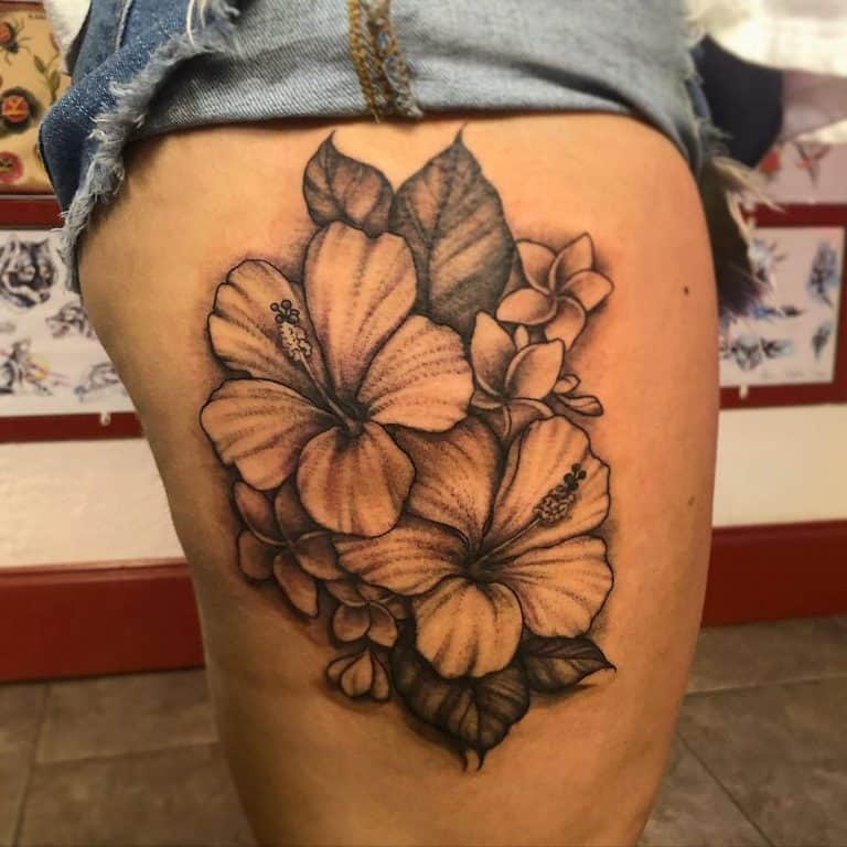 60 Hawaiian Flower Tattoo Ideas [2024 Inspiration Guide]