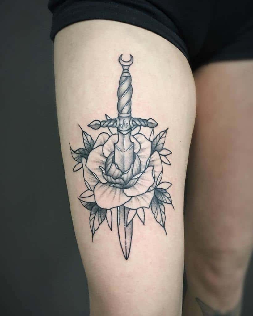 Julia rose tattoo