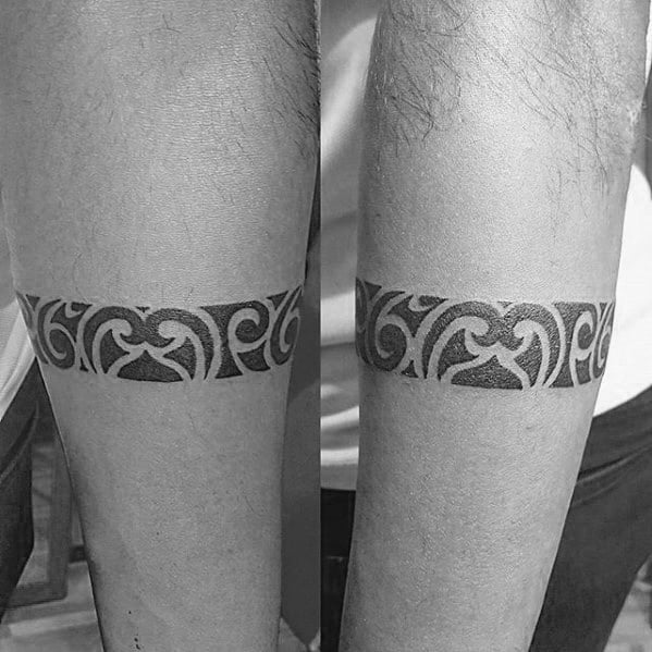 Thin Armband Mens Tribal Tattoos