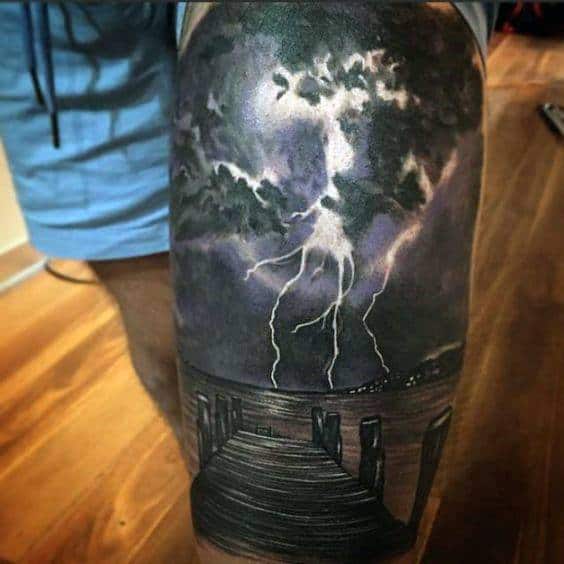 Tattoo uploaded by 𝙄𝙉𝙆 𝙁𝙇𝙀𝙓𝙄𝙉𝙂𝙏𝙊𝙉  The calm before the storm   Tattoodo
