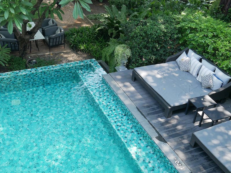 55 Best Home Swimming Pool Tile Ideas