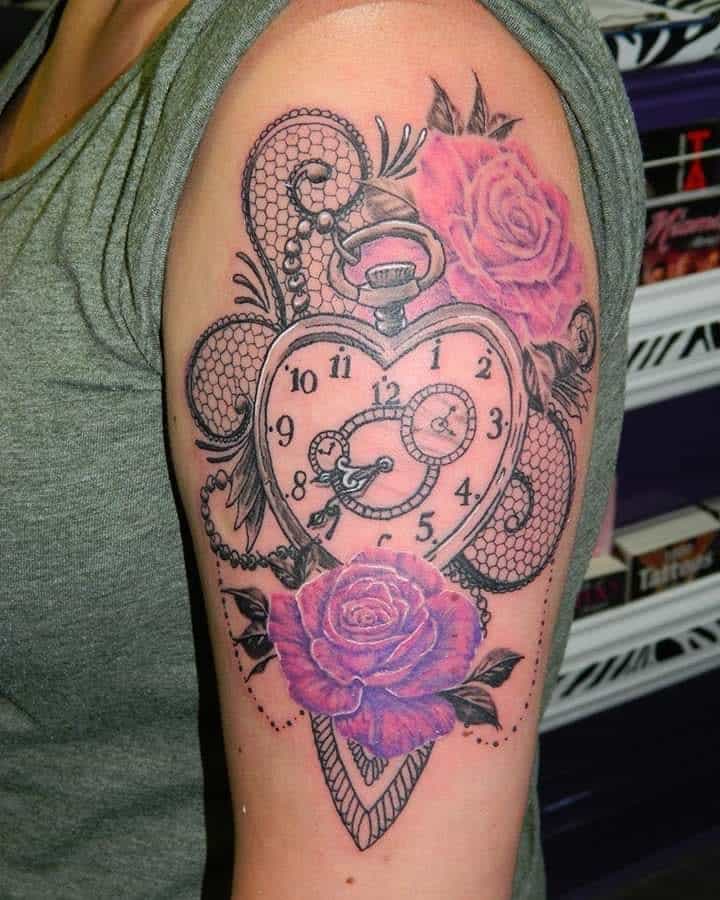 Time Piece Lace Tattoo