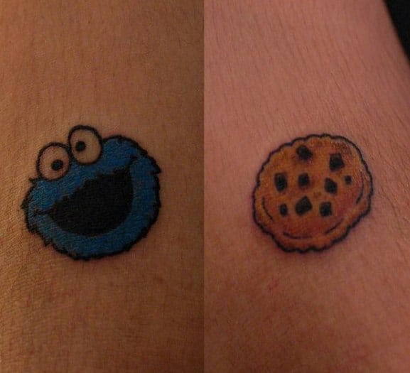 30 Cookie Monster Tattoo Designs For Men  Muppet Ink Ideas