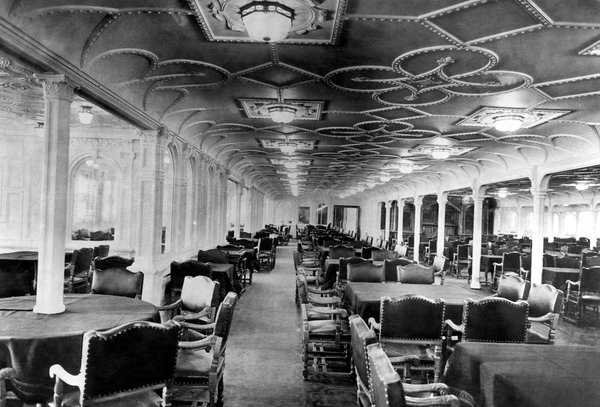 The,Dining,Room,Of,The,Rms,Titanic,Which,Sank,After