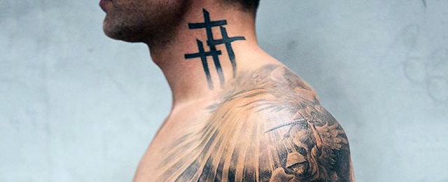 Top 39 Best Neck Tattoo Ideas - [2021 Inspiration Guide]