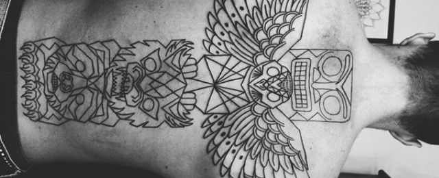 70 Totem Pole Tattoo Designs For Men – Carved Creation Ink