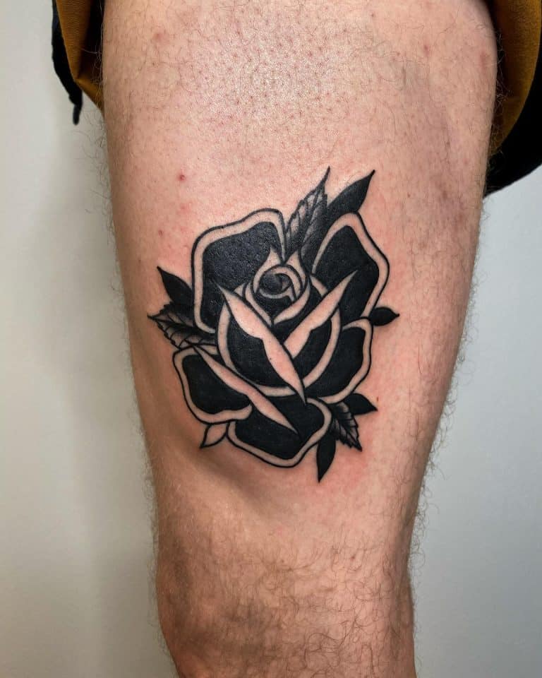 Top 61 Best Black and White Rose Tattoo Ideas - [2021 Inspiration Guide]