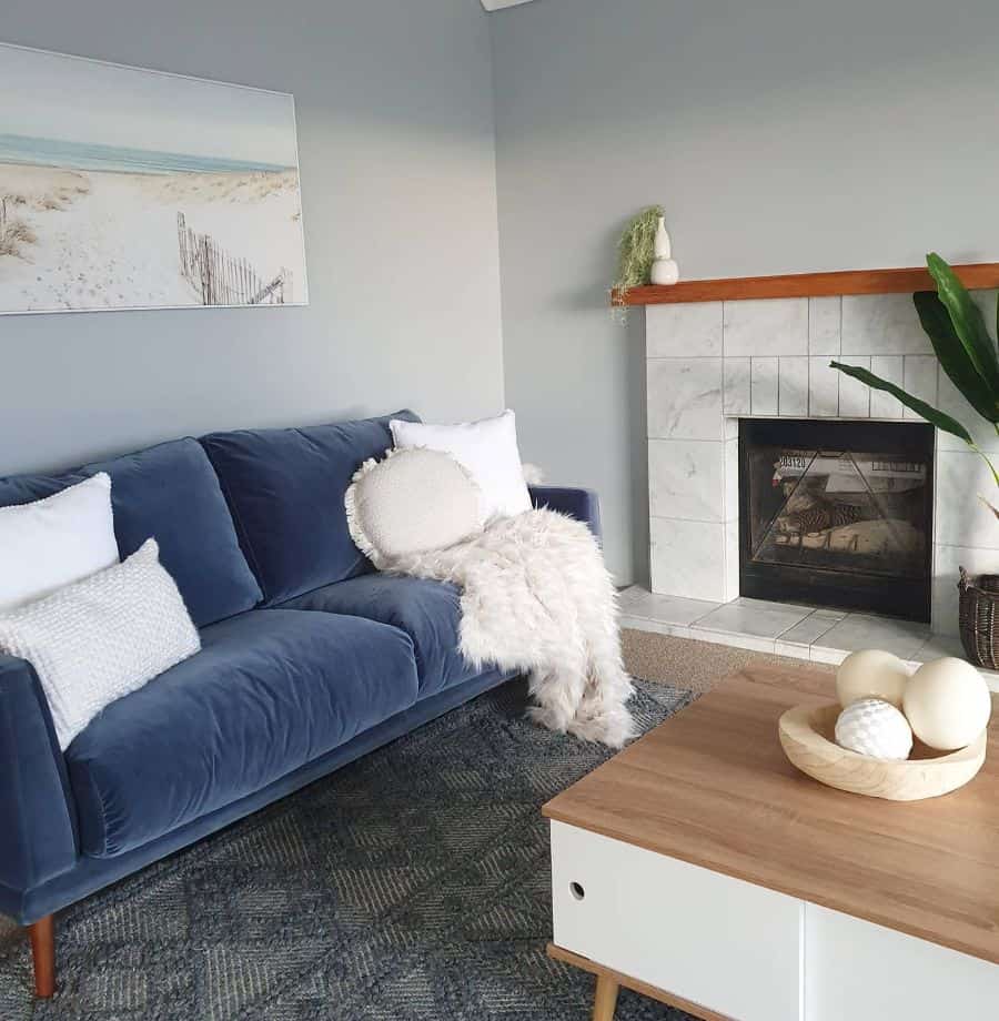 traditional blue living room ideas succulentstyling