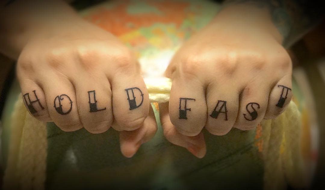 traditional hold fast tattoos highfiveg