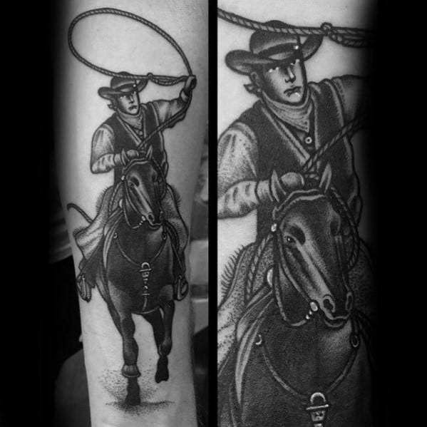 Traditional Horse Tattoo Designs For Guys