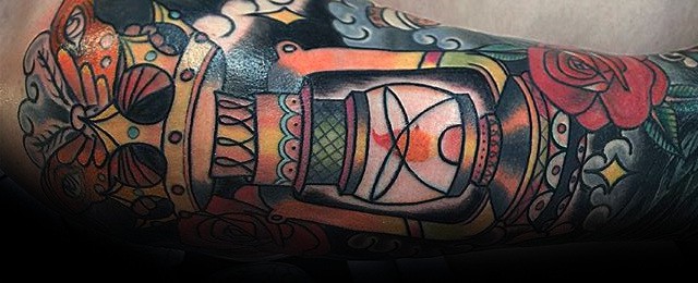 50 Traditional Lantern Tattoo Designs For Men – Bright Ink Ideas