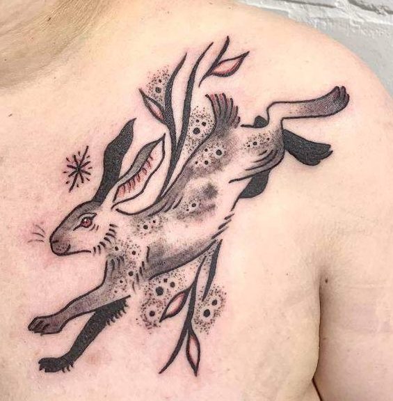 140 Rabbit Tattoos Designs and Ideas for Men and Women 