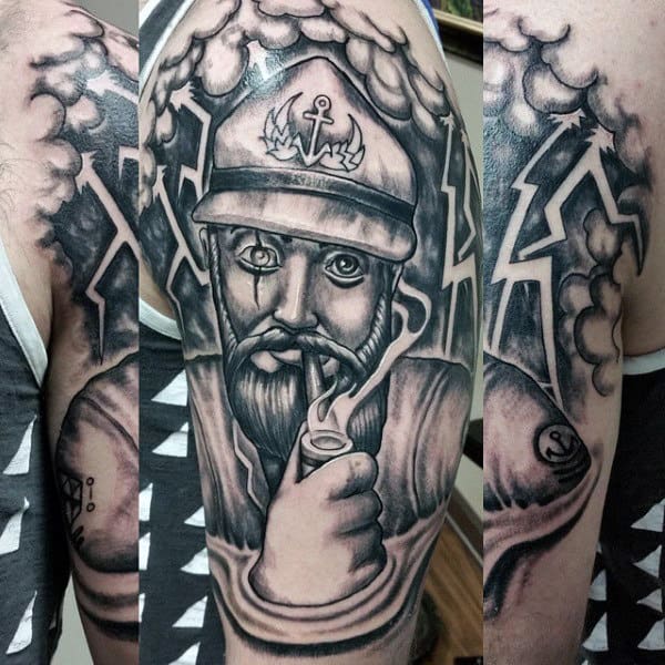 Traditional Sailor Tattoos For Guys