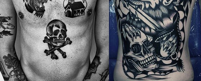 50 Traditional Skull Tattoo Designs for Men