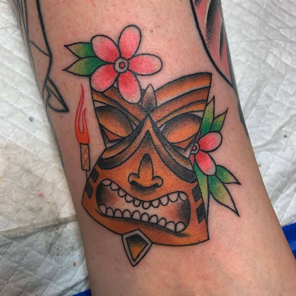 Top 63 Best Tiki Tattoo Ideas-2021 Inspiration Guide