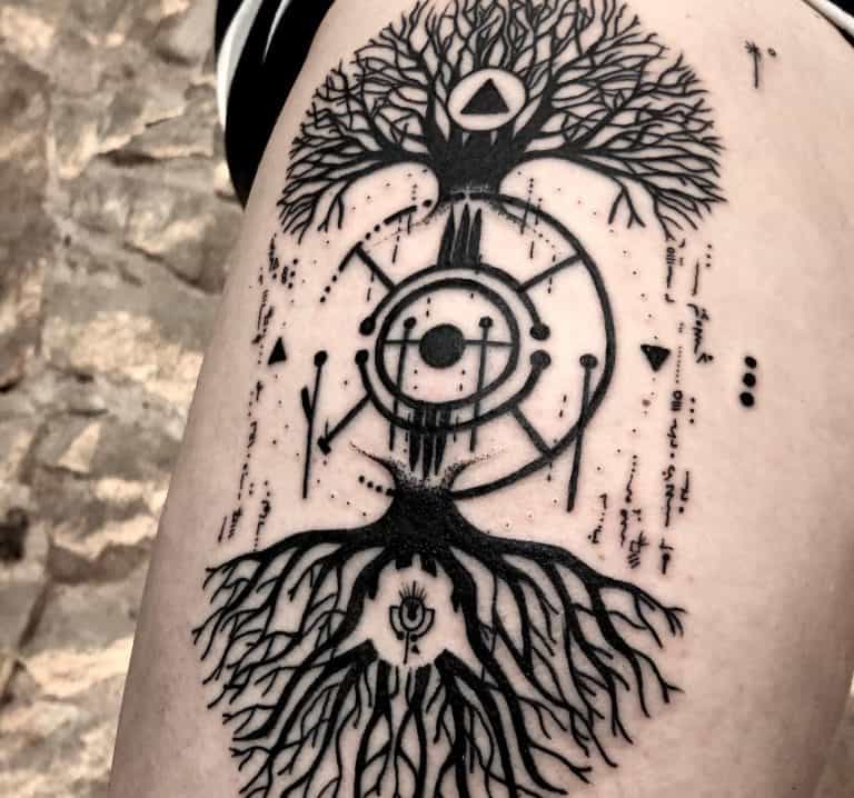 71 As Above So Below Tattoo Ideas [2024 Inspiration Guide]