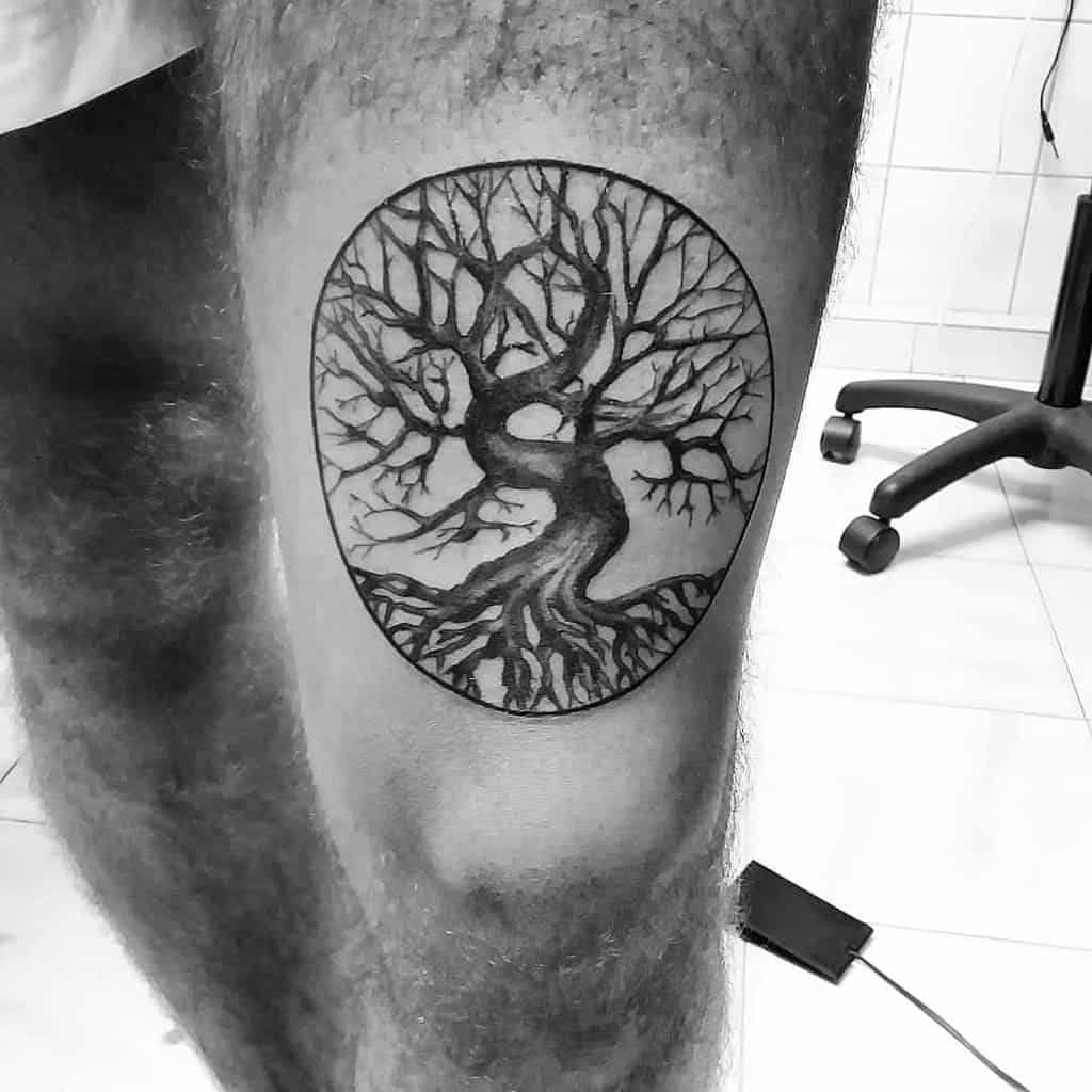 Tree As Above So Below Tattoos Manozapato Tattooer