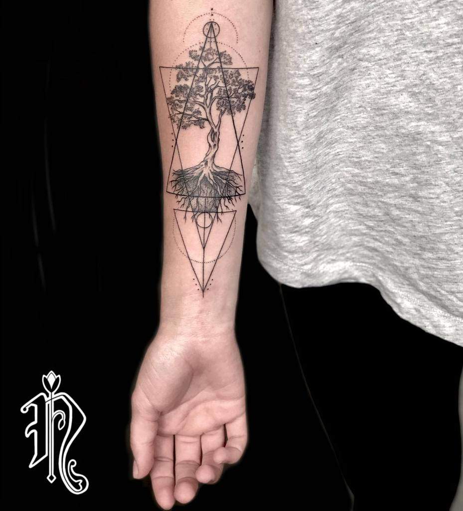 As Above So Below  as within so without  Sacred geometry tattoo  Spiritual tattoos Geometry tattoo