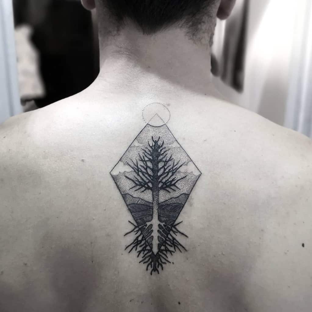 Tree As Above So Below Tattoos Patanegratattoos