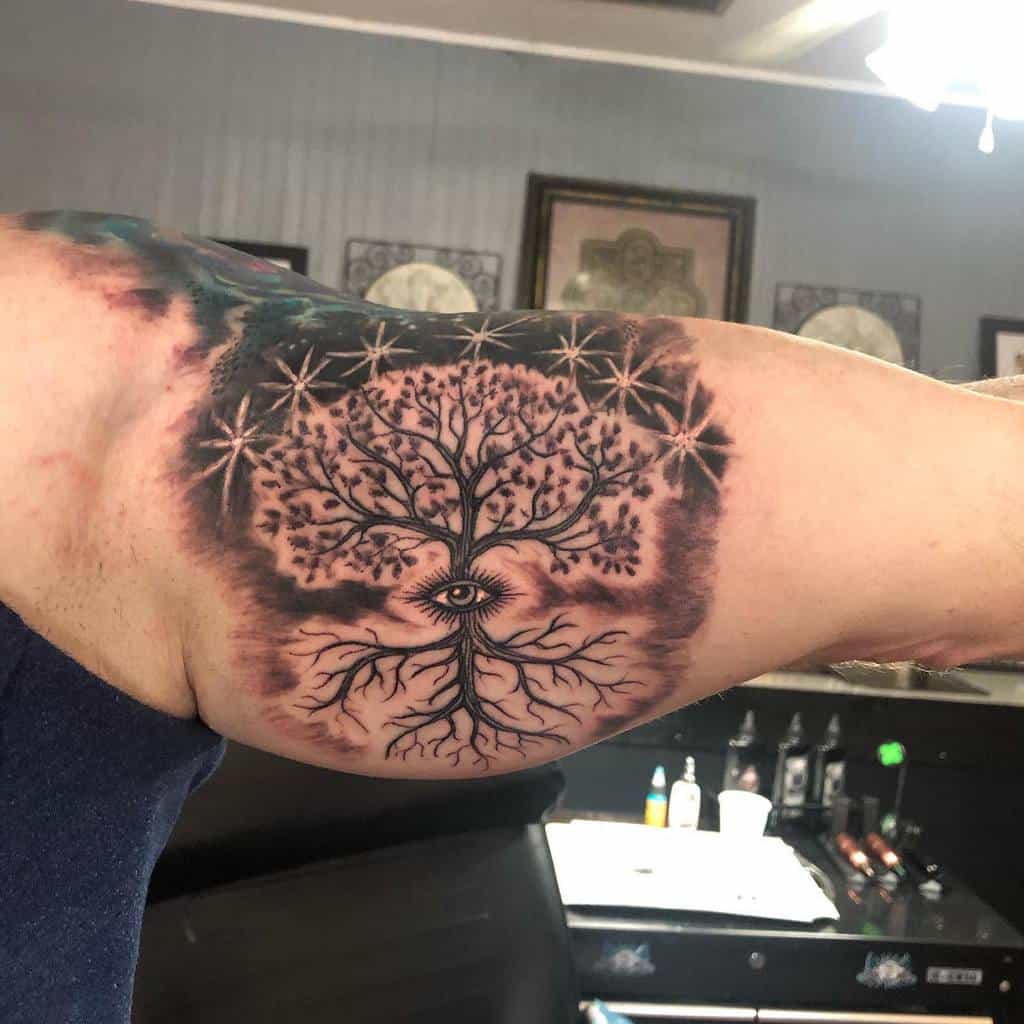 Tree As Above So Below Tattoos Slingerstattoo